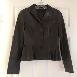 Vintage Genuine Leather Jacket by Ralph Lauren